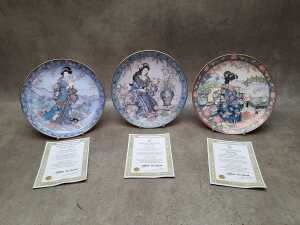 14 Franklin Mint and Bradford Exchange cabinet plates - 3