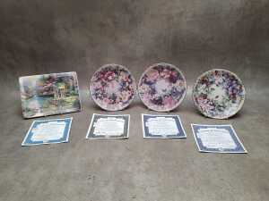 18 Franklin Mint and Bradford Exchange cabinet plates - 4