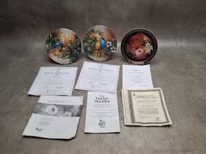 18 Franklin Mint and Bradford Exchange cabinet plates - 6