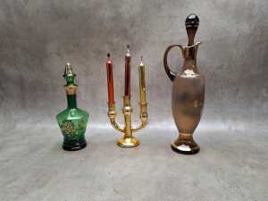 Mid-century glassware and decorative items - 2