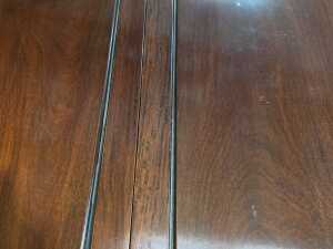Chinese rosewood seven-piece dining suite - 3