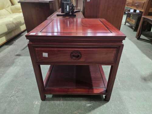 Chinese rosewood side table