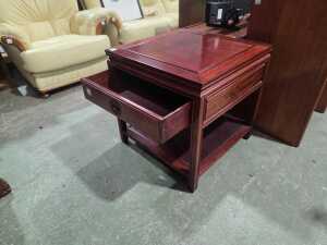 Chinese rosewood side table - 3