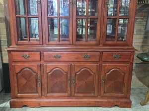 Timber display wall unit - 3
