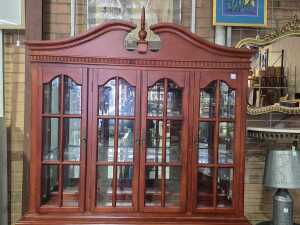 Timber display wall unit - 4
