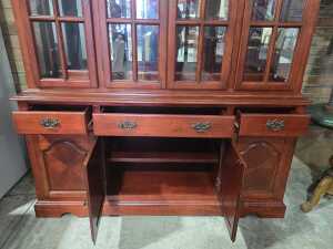 Timber display wall unit - 5