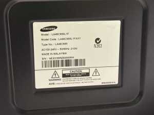 Samsung 46" HD Television - 3