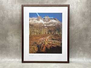 Three signed prints including photographic print of Mount Ossa by Dennis Harding - 4