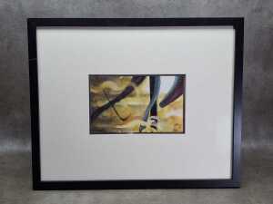 Arthur J. Lindsay (1912-90), Keighran. Mixed media artwork on paper