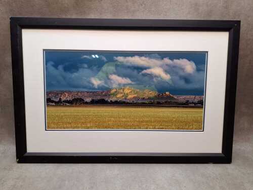 Photographic print of Australian landscape with impending storm