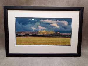 Photographic print of Australian landscape with impending storm