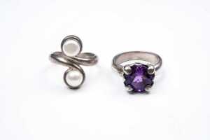 A collection of jewellery in sterling silver - 3