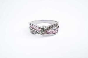 Two silver rings and one pendant in sterling silver - 3