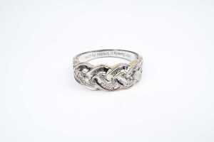 Two silver rings and one pendant in sterling silver - 4