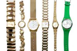 Group of six watches
