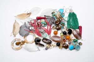 Collection of earrings