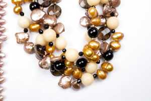 Three gemstone necklaces - 2