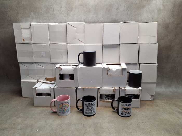 NEW STOCK 40+ ceramic mugs, perfect for the workplace