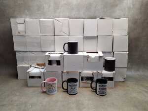 NEW STOCK 40+ ceramic mugs, perfect for the workplace