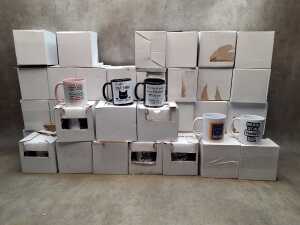 NEW STOCK 40+ ceramic mugs, perfect for the workplace