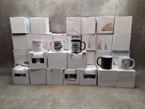NEW STOCK 40+ ceramic mugs, perfect for the workplace