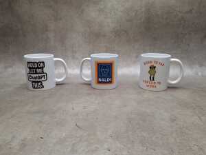 NEW STOCK 40+ ceramic mugs, perfect for the workplace - 3