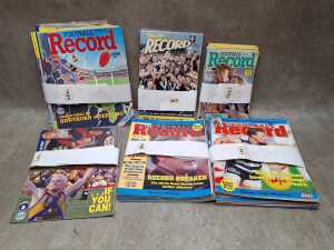 AFL football record magazines - 2
