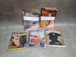 AFL football record magazines - 3