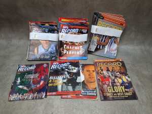 AFL football record magazines - 4