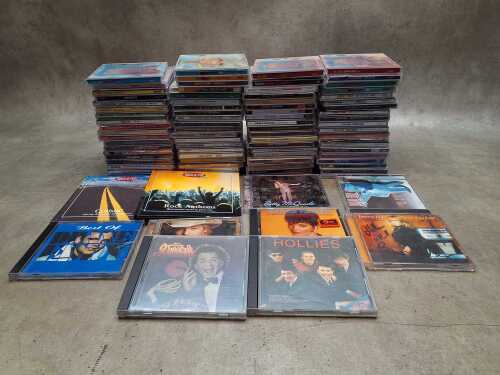 CDs, mostly Country and Rock n Roll, including George Strait