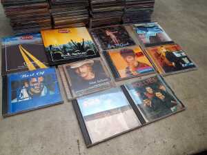 CDs, mostly Country and Rock n Roll, including George Strait - 4