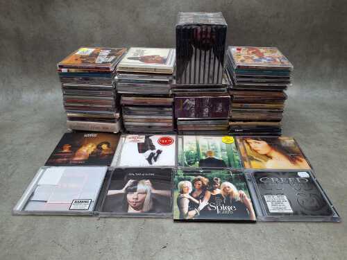 CDs, including Michael Jackson, Suzanne Vega, Sheryl Crow