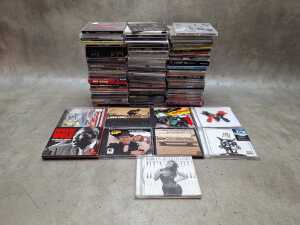 CDs, including Bob Marley, Garbage, Bon Jovi