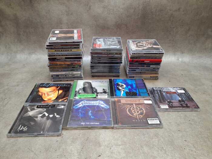 50 Punk, Metal and Grunge CDs, including Metallica, Nine Inch Nails, Rammstein