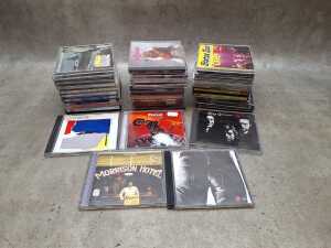 35 Rock and Pop CDs, including Genesis, David Bowie, Dire Straits