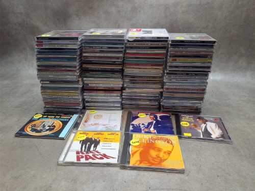 Jazz CDs, including Columbia, Verve, Concord