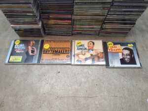 Jazz and Blues CDs, including Real Gone, MPS, Original Jazz Classics - 4