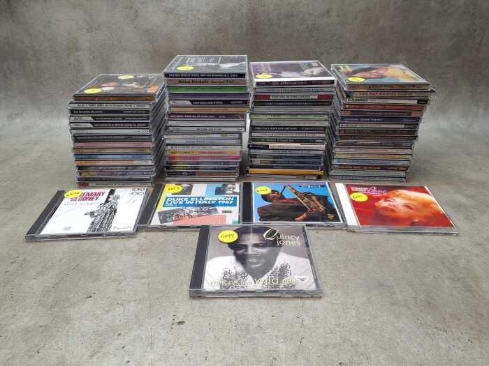 Jazz CDs, including Pablo, Reprise, DRG