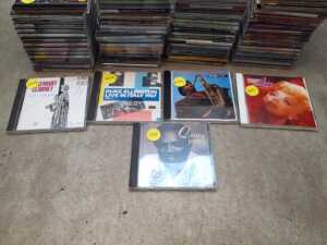 Jazz CDs, including Pablo, Reprise, DRG - 4