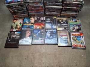 DVDs, mostly action, including Steven Seagal - 4