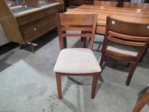 Seven-piece modern Tasmanian blackwood dining suite - 3
