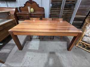 Seven-piece modern Tasmanian blackwood dining suite - 8