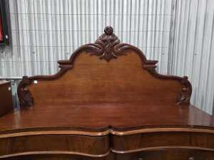 Victorian oak sideboard - 3