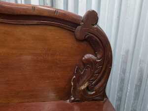 Victorian oak sideboard - 5