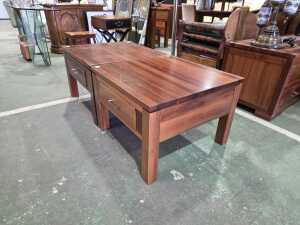 Pair of modern Tasmanian blackwood side tables - 3