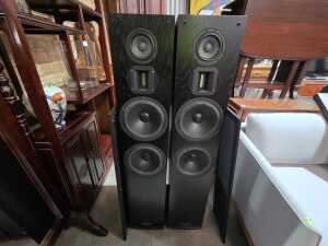 Pair of Ascension Timber Wolf floor speakers - 2