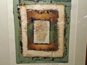 Jan Neil (working 1990s), pair of mixed media paintings on paper - 3