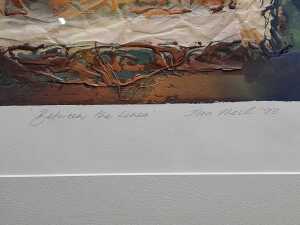 Jan Neil (working 1990s), pair of mixed media paintings on paper - 4