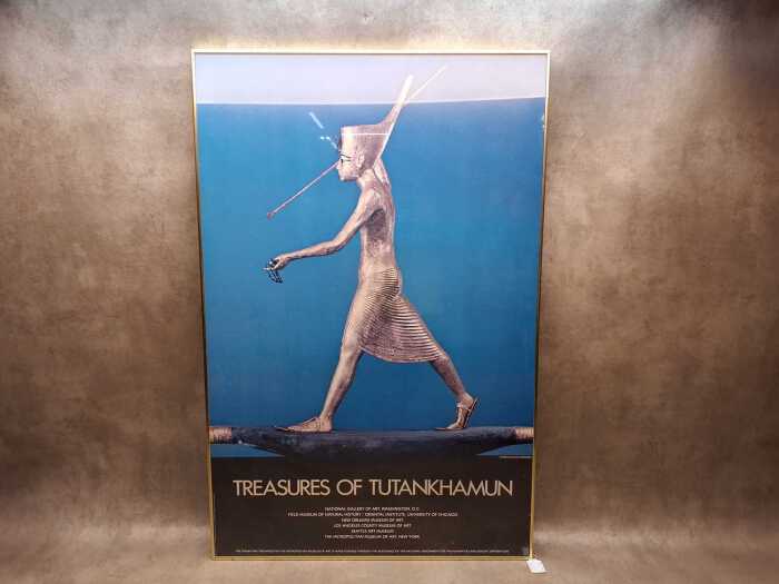 Poster of Tutankhamun Exhibition, MMA 1977
