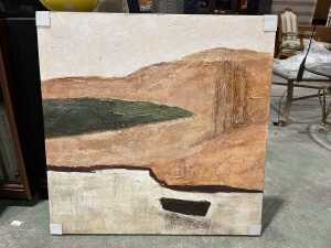 Set of three contemporary abstract paintings - 3
